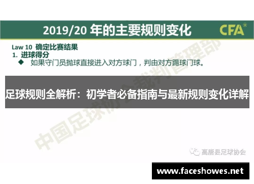 足球规则全解析：初学者必备指南与最新规则变化详解